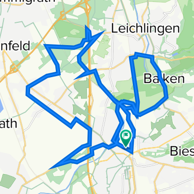 Opladen - Leichlingen - Langenfeld - Opladen