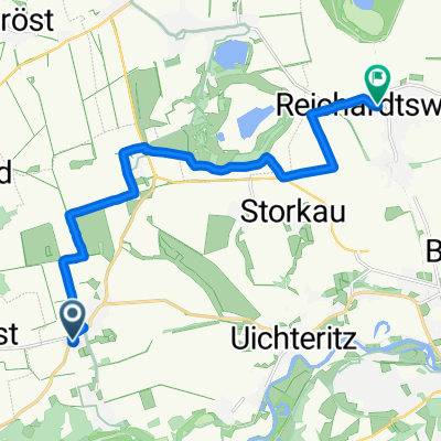 Thomas-Müntzer-Siedlung 16–19, Goseck nach Ernst-Thälmann-Straße 37, Weißenfels