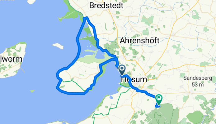 Schobüll- Nordstrand - Lüttmoorsiel - Reußenköge
