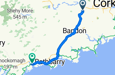 Route in der Bikemap App öffnen