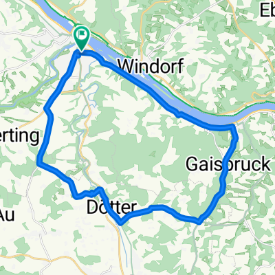 Vilshofen - Sandbach - Galla - Neustift - Vilshofen