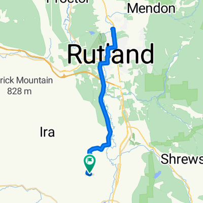 368 E Tinmouth Rd, West Rutland to 368 E Tinmouth Rd, West Rutland