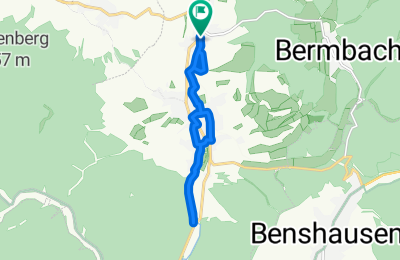 Route in der Bikemap App öffnen