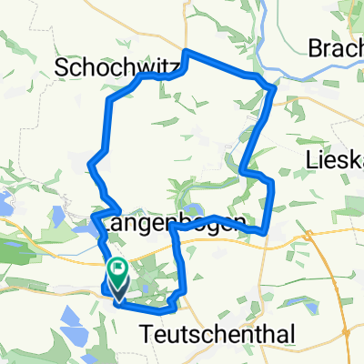 Langenbogener Straße 14, Seegebiet Mansfelder Land nach Ulmenhof 21, Seegebiet Mansfelder Land