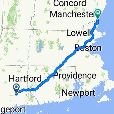 857 Farmington Dr, Cheshire to 2–6 Highland Ave, Hampton