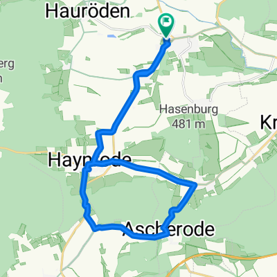 Karl-Marx-Straße 8, Am Ohmberg nach Karl-Marx-Straße 11, Am Ohmberg
