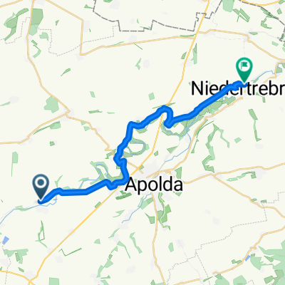 Thomas-Müntzer-Siedlung, Oßmannstedt nach Dorfstraße 29, Niedertrebra