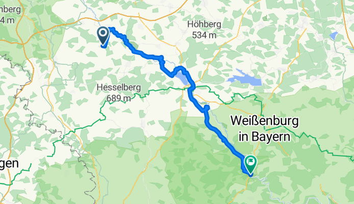 Herrieden - Dietfurt (Treuchtlingen)