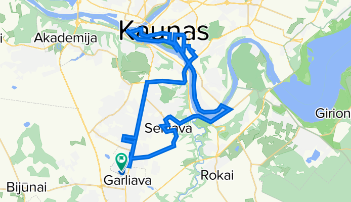 Žalioji gatvė 9, Garliava to Žalioji gatvė 17, Garliava