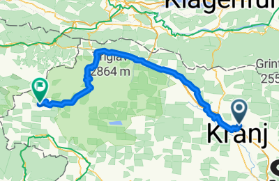 Route in der Bikemap App öffnen