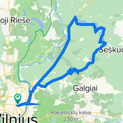 Kairėnų miškais