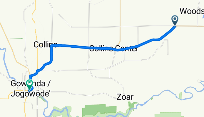 5050–5098 NY-39, Springville to 62 W Main St, Gowanda