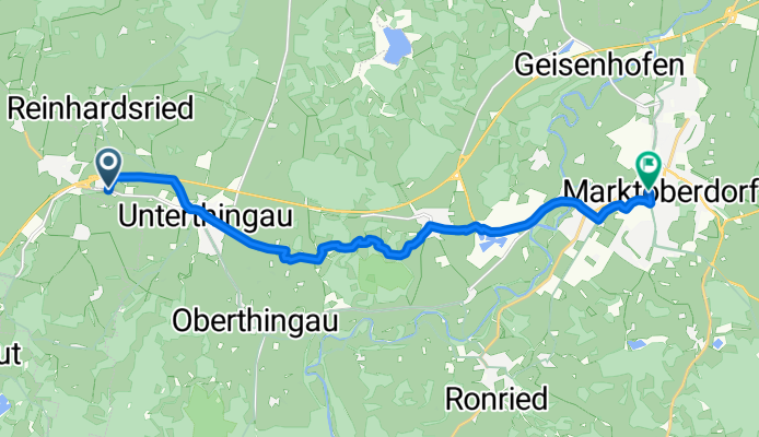 Unterthingau - Marktoberdorf