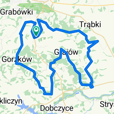 Pogórze wielickie, trasa widokowa, średnio wymagająca