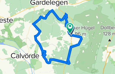Route in der Bikemap App öffnen