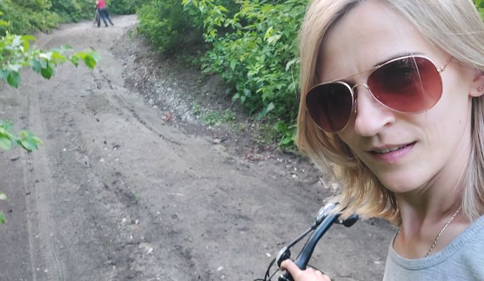 Foto 1 der Bikemap-Route "От ул. Аэродромная, Слов'янськ до ул. Аэродромная, Слов'янськ"