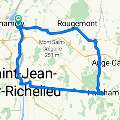 chambly - St-Jean-Richelieu - Farnham - St-cesaire