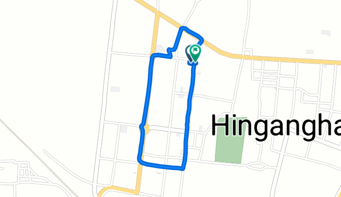 Urdu School Road, Hinganghat to Urdu School Road, Hinganghat