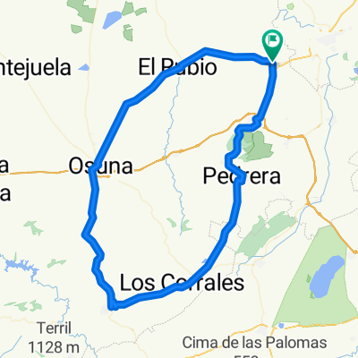 15. Herrera - Osuna - El Saucejo - Los Corrales - Gilena -  Herrera. 