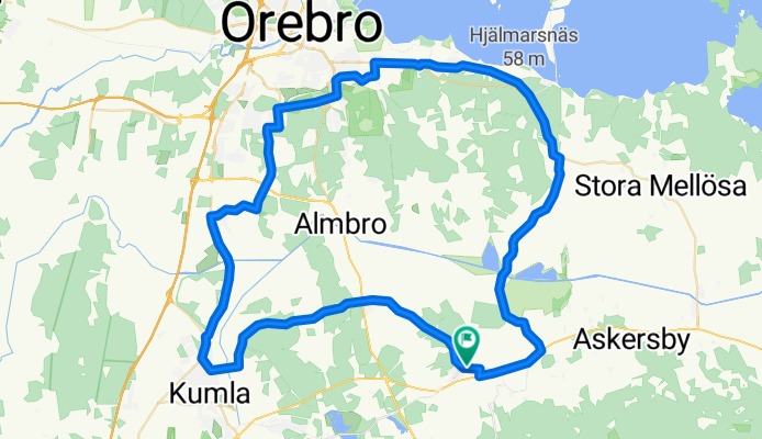 Runt Ekeby almby, Örebro o Kumla