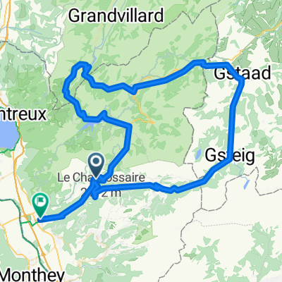 Sépey-Pillon-Montbovon-Hongrin-Mosses-Aigle