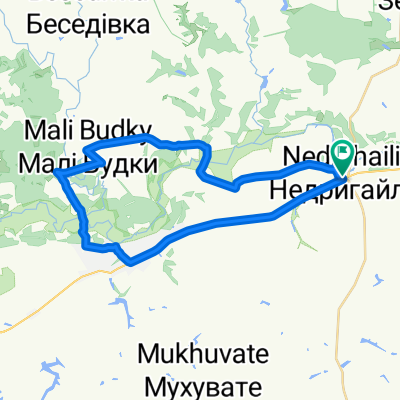 30 км. Маршрут через Ракову січ