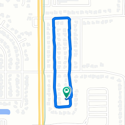 4254 Fort Courage Cir, Kissimmee to 4254 Fort Courage Cir, Kissimmee