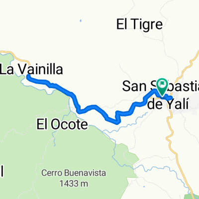 De NIC-3, San Sebastián de Yalí a NIC-3, San Sebastián de Yalí