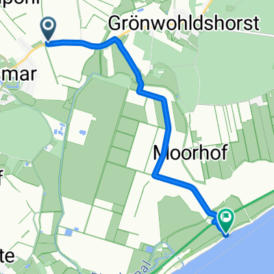 Henriettenhof 5–7, Grömitz nach Klosterseeschleuse 2, Grömitz