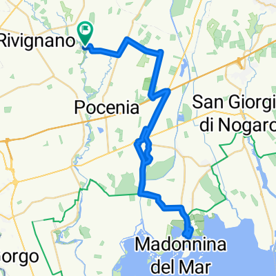 Da Via Chiesa, Rivignano a Via Chiesa, Rivignano