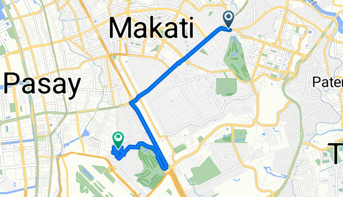 Kalayaan Avenue 3185, Makati to Pasay