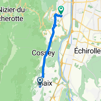 De 13 Rue Fantin-Latour, Claix à 13bis Rue de la Tuilerie, Seyssinet-Pariset