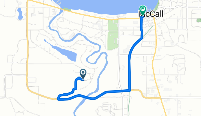 311 Gabi Ln, McCall to 200 E Lake St, McCall