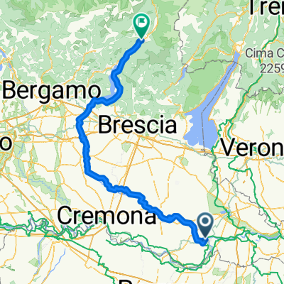 Strada Provinciale 57, Viadana to Strada Statale 42, Esine