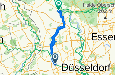 Route in der Bikemap App öffnen
