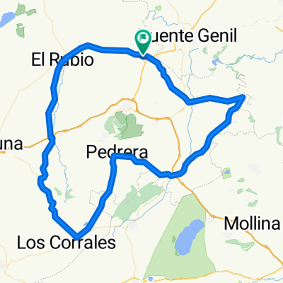 Herrera - El Rubio - Aguadulce - Ctra El Yesal - La Jara - Pedrera - La Roda - Badolatosa - Casariche - Herrera. 