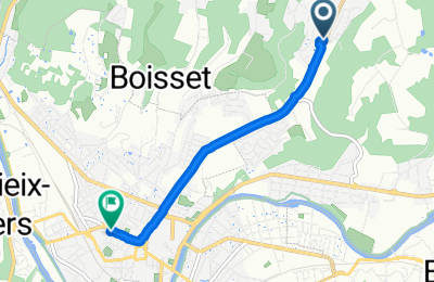 Route in der Bikemap App öffnen