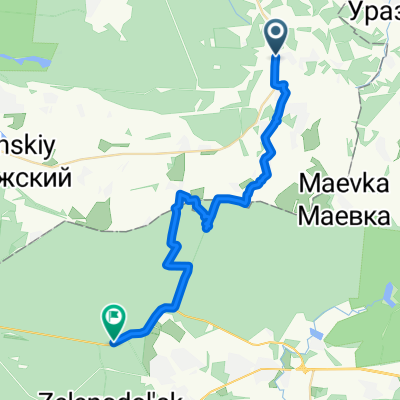 От Unnamed Road до А295, Зеленодольск