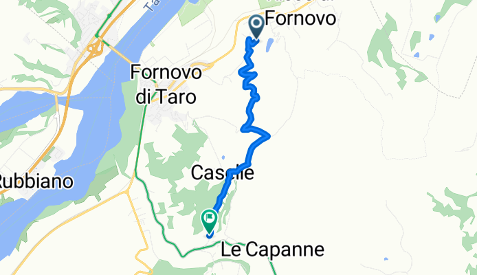Da Via del Parmigianino 14, La Magnana a Località Respiccio 26a, Respiccio