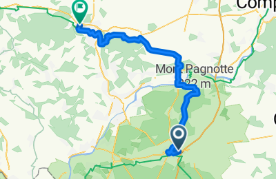 Route in der Bikemap App öffnen