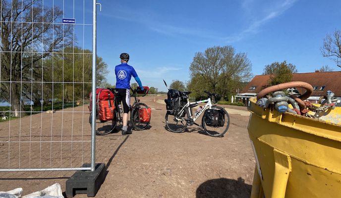 Foto 2 de la ruta de Bikemap "02/16 Cumlosen - Zippelförde"