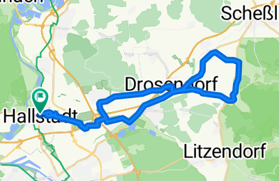 Route in der Bikemap App öffnen