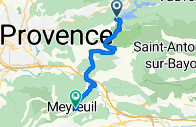 Route in der Bikemap App öffnen