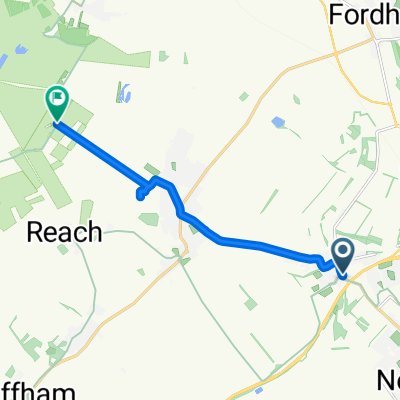 4 Church St, Newmarket to Newnham Drove, Burwell, Cambridge