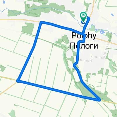 От Свободная улица, Пологи до Свободная улица, Пологи