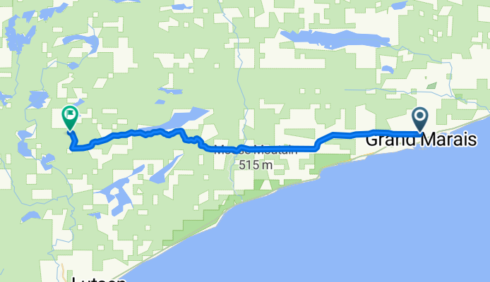 5th Street 201, Grand Marais to Clara Lake Road, Lutsen