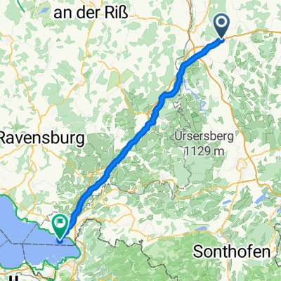 Frauentalstraße 6, Holzgünz nach Seepromenade, Lindau (Bodensee)