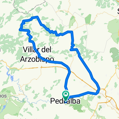 Pedralba-Villar-Las Peñas de Dios-La Pobleta-Alcublas-Pedralba