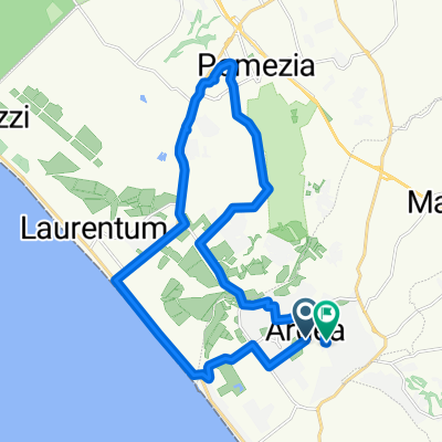 Da Via Piacenza 7, Ardea a Via Gubbio 63, Ardea