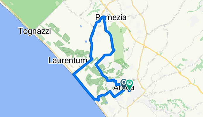 Da Via Piacenza 7, Ardea a Via Gubbio 63, Ardea